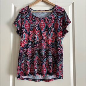T Talbots Floral Lightweight Women’s Top